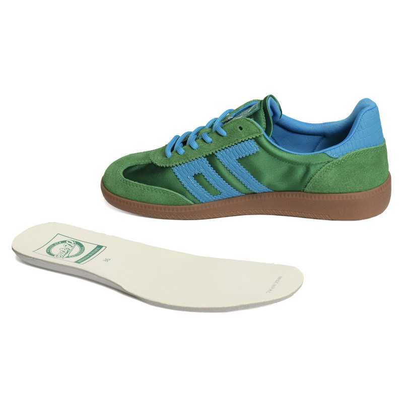 GHOST SATIN Vert Bleu, Baskets Mode Back 70