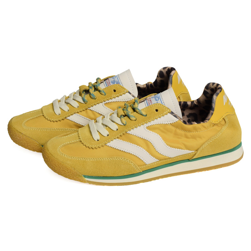 PURE W Jaune, Baskets Mode MRP Star