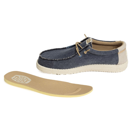 WALLY COASTLINE JUTE Marine, Slip-On HeyDude
