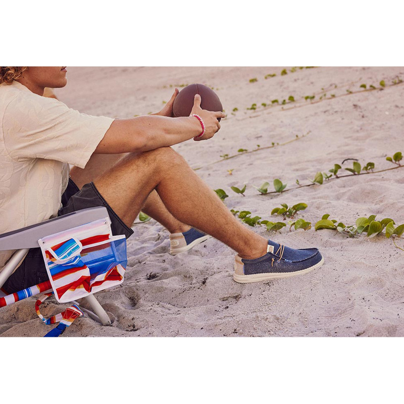 WALLY COASTLINE JUTE Marine, Slip-On HeyDude