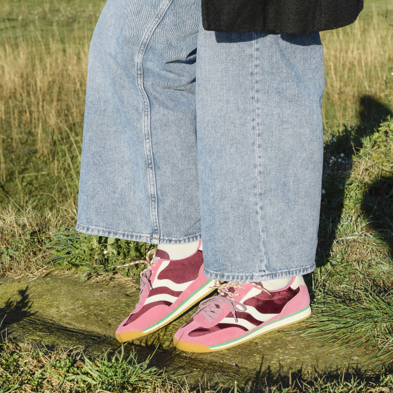 PURE W Bordeaux, Baskets Mode MRP Star