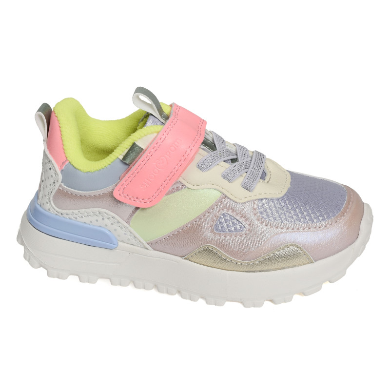 JOGGY SCRATCH GIRL Multicolore, Baskets running Shoopom