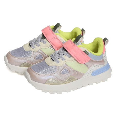 JOGGY SCRATCH GIRL Multicolore, Baskets running Shoopom