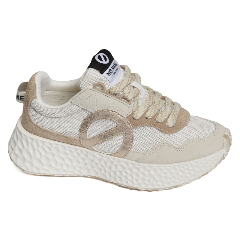 CARTER JOGGER Blanc Beige, Baskets running No Name