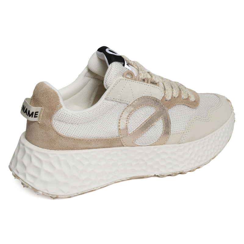 CARTER JOGGER Blanc Beige, Baskets running No Name