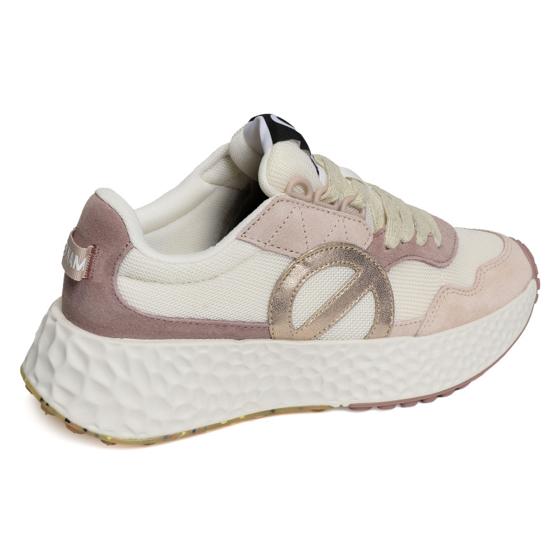 CARTER JOGGER Blanc Rose, Baskets running No Name