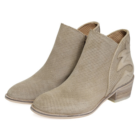 NELLY 5434 Beige, Bottines Alpe