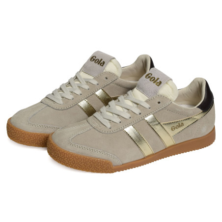 GLITZ Beige Or, Sneakers basses Gola