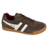  HARRIER SUEDE TRAINERS Marron Blanc