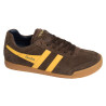  HARRIER SUEDE TRAINERS Marron Jaune