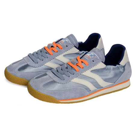 PURE W Bleu Ciel, Baskets Mode MRP Star