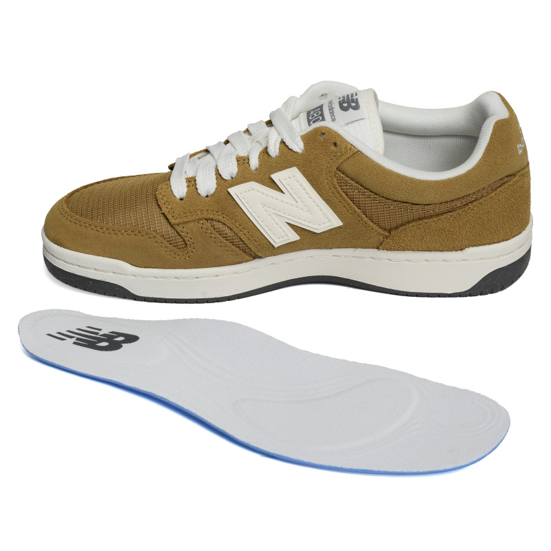 U480 Camel Blanc, Sneakers basses New Balance