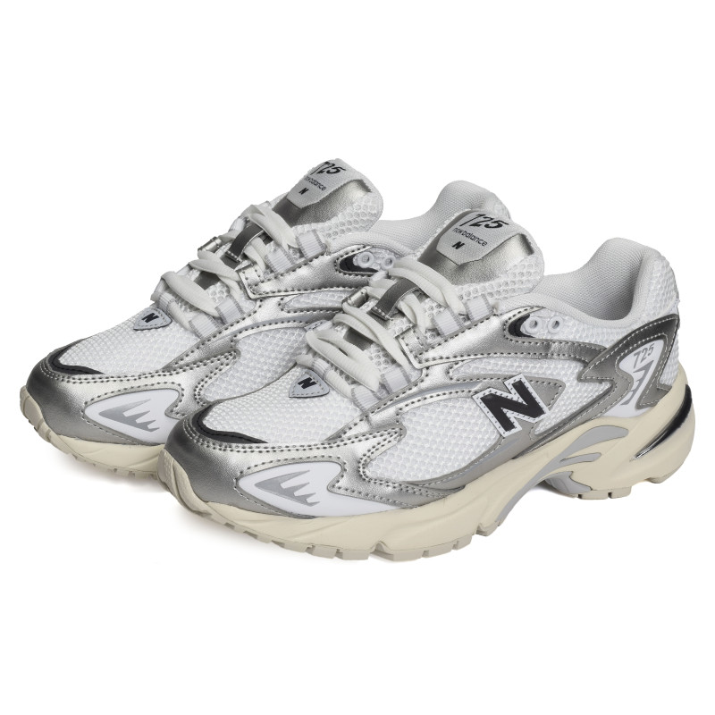 ML725 Blanc Argent, Baskets Mode New Balance