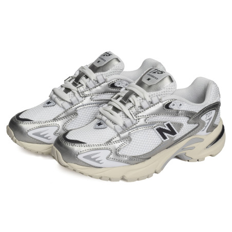 ML725 Blanc Argent, Baskets Mode New Balance