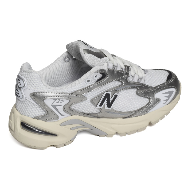 ML725 Blanc Argent, Baskets Mode New Balance