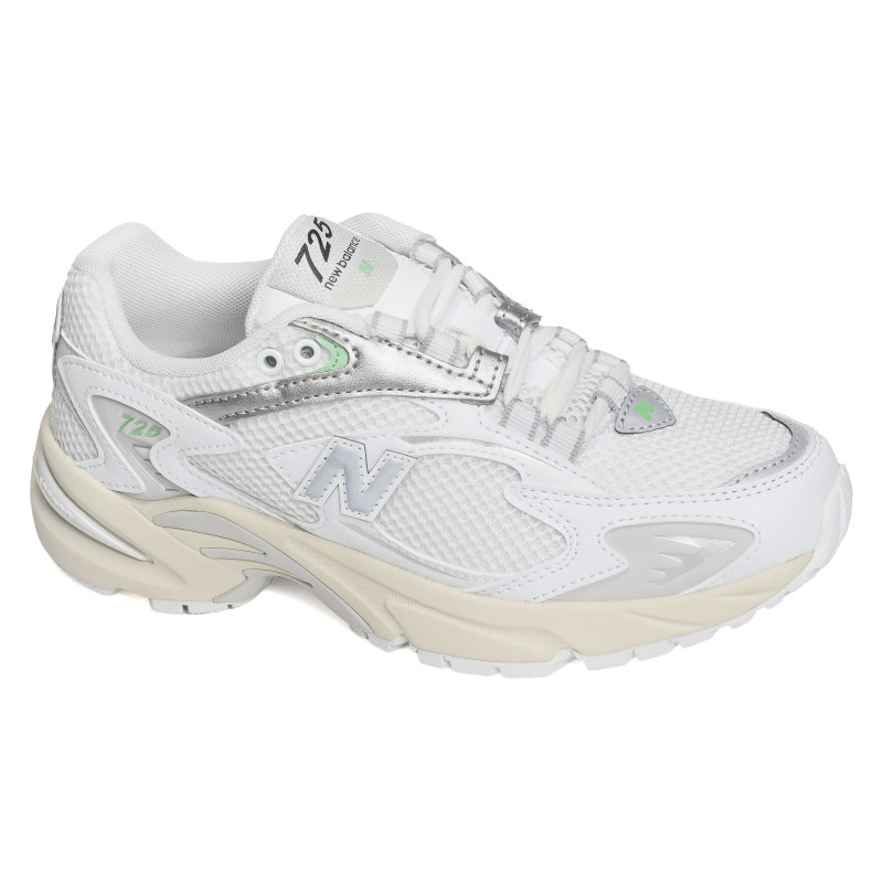 ML725 Blanc Gris, Baskets Mode New Balance