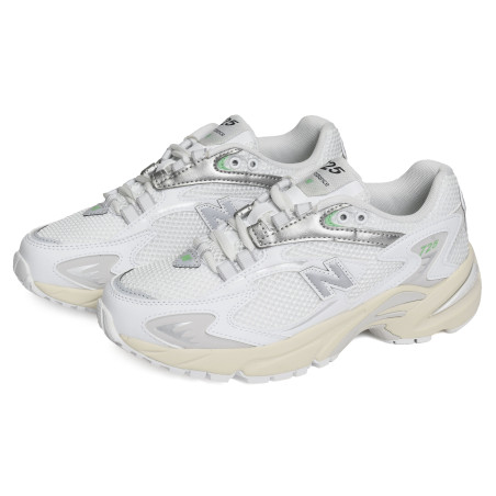 ML725 Blanc Gris, Baskets Mode New Balance