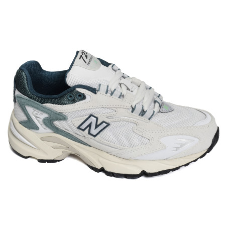 ML725 Blanc Vert, Baskets Mode New Balance