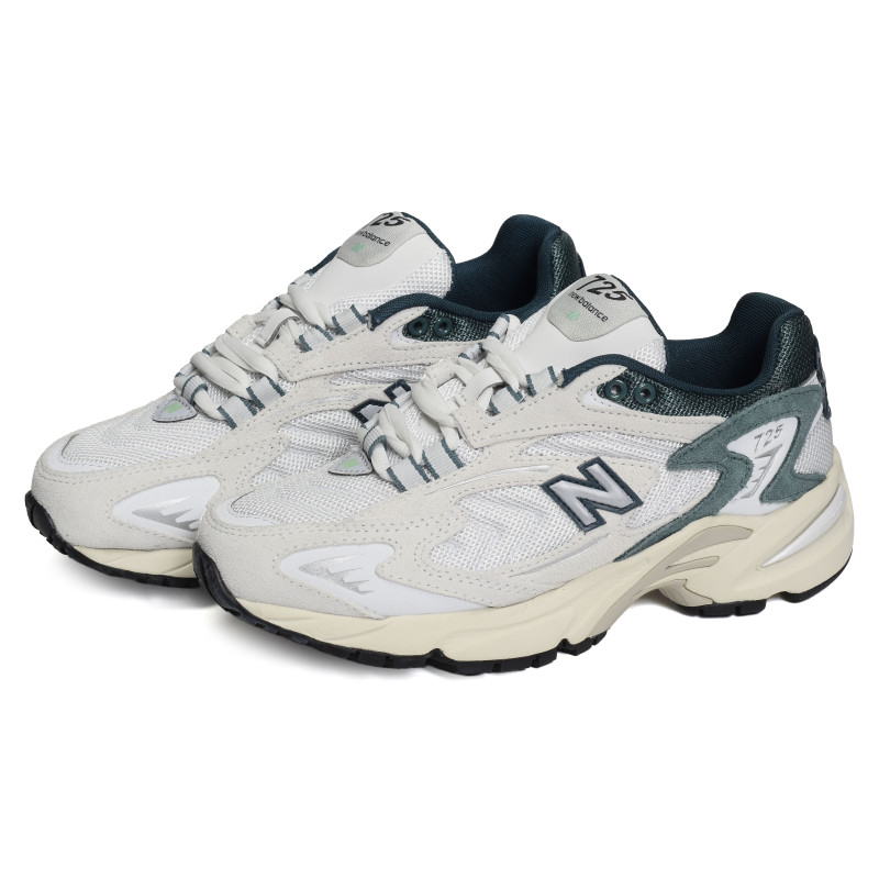 ML725 Blanc Vert, Baskets Mode New Balance