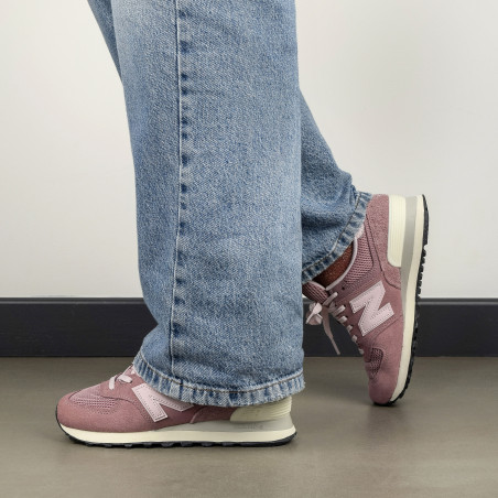 W574 Rose, Baskets running New Balance