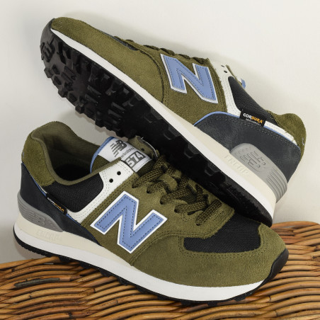 U574 Kaki Bleu, Sneakers basses New Balance