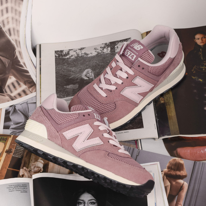 W574 Rose, Baskets running New Balance