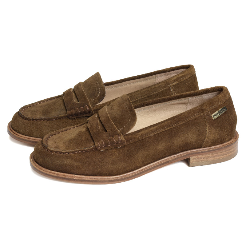 LUCISUED Marron Clair, Mocassins Les Tropéziennes