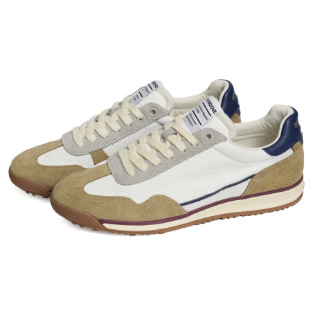 CANDEM SNEAKER Blanc Beige, Sneakers basses Schmoove