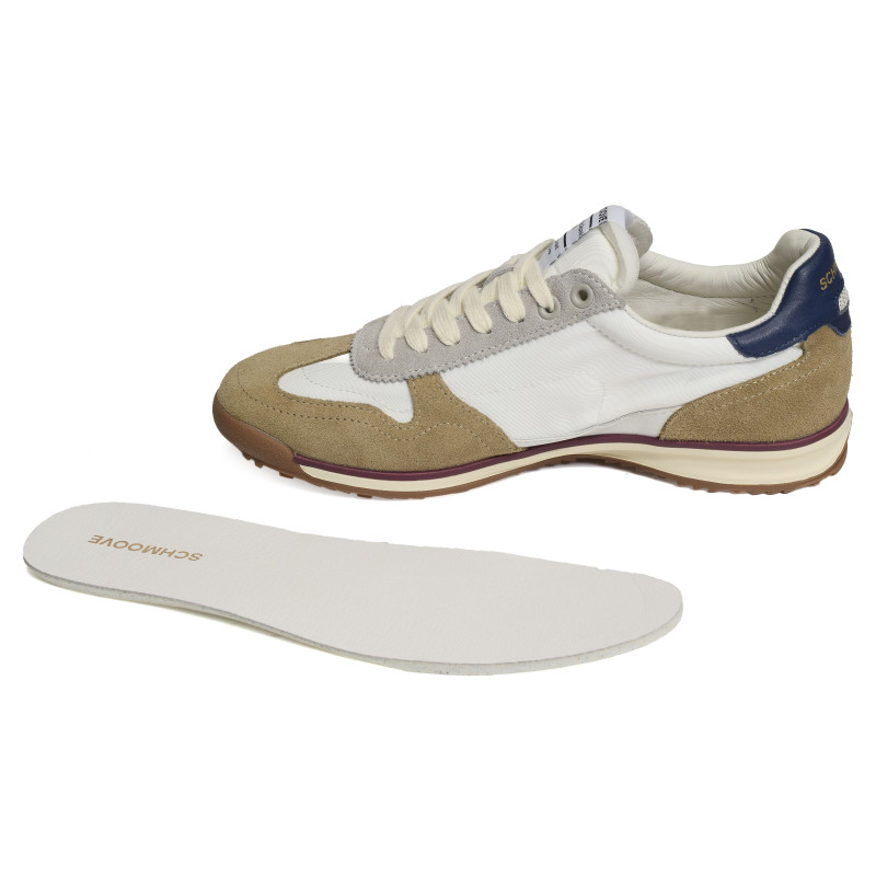 CANDEM SNEAKER Blanc Beige, Sneakers basses Schmoove