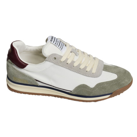 CANDEM SNEAKER Blanc Vert Eau, Sneakers basses Schmoove