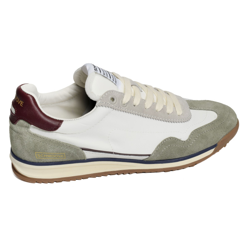 CANDEM SNEAKER Blanc Vert Eau, Sneakers basses Schmoove