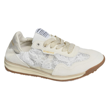 CAMDEN SNEAKER W Blanc Blanc, Baskets Mode Schmoove