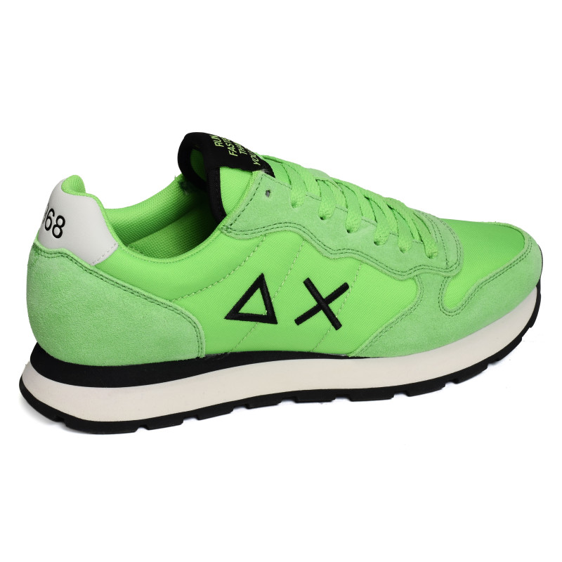 TOM SOLID Vert, Baskets running Sun 68