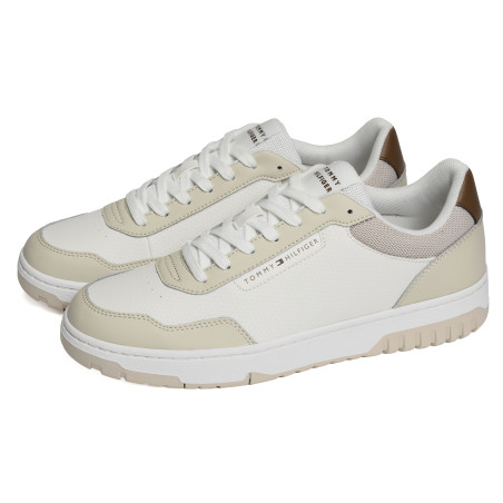 BASKET CORE LITE LTH BLOCK 5713 Beige, Sneakers basses Tommy Hilfiger