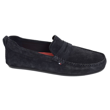 CORE HILFIGER SUEDE DRIVER 5789 Marine, Mocassins Tommy Hilfiger
