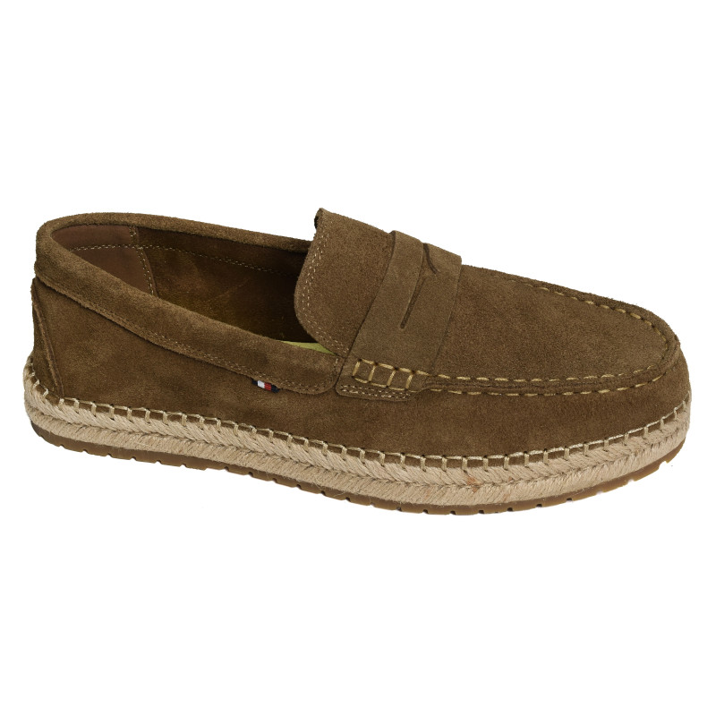 FLEXIBLE HILFIGER SDE ESPADRILLE 5794 Marron, Espadrilles Tommy Hilfiger