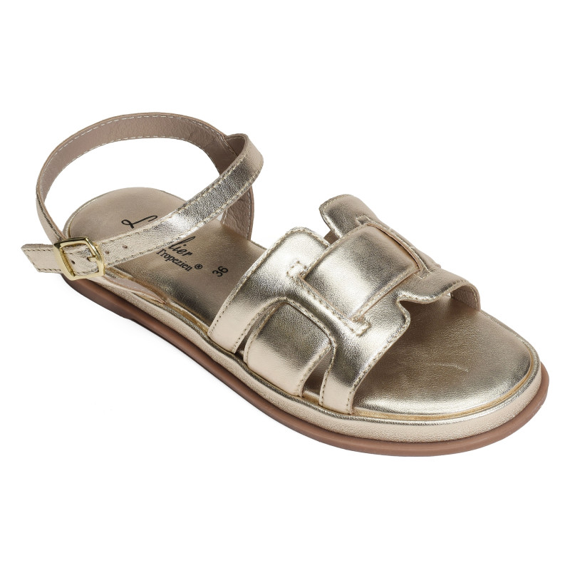 SH307 A Gold, Mules Atelier Tropézien