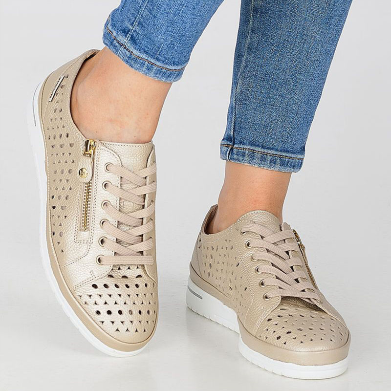 JUNE PERF Beige, Sneakers basses Mephisto