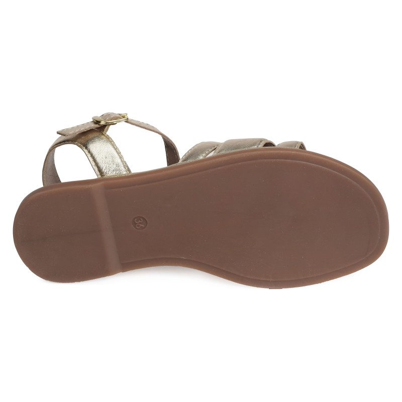 SH307 A Gold, Mules Atelier Tropézien