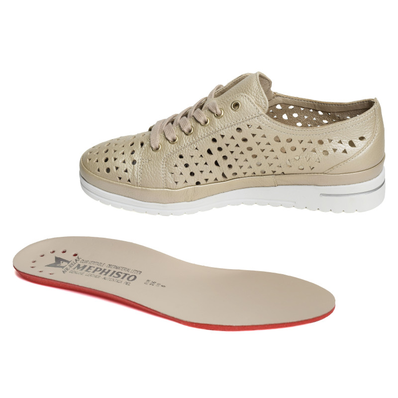 JUNE PERF Beige, Sneakers basses Mephisto