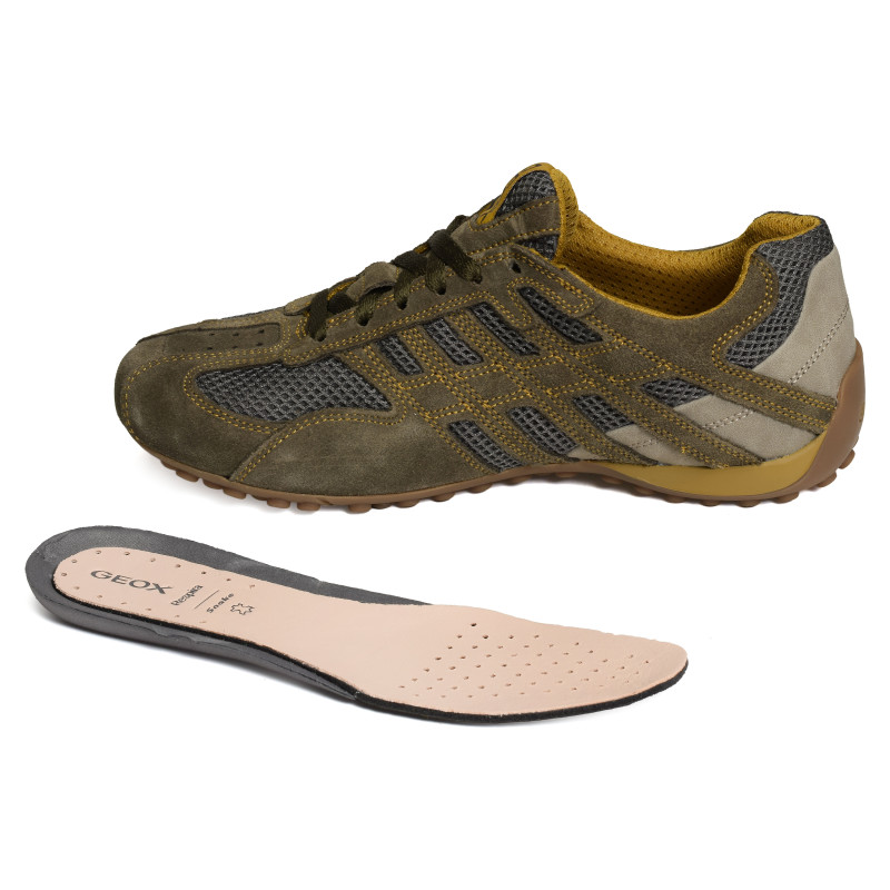 U SNAKE ORIGINAL A Kaki, Sneakers basses Geox