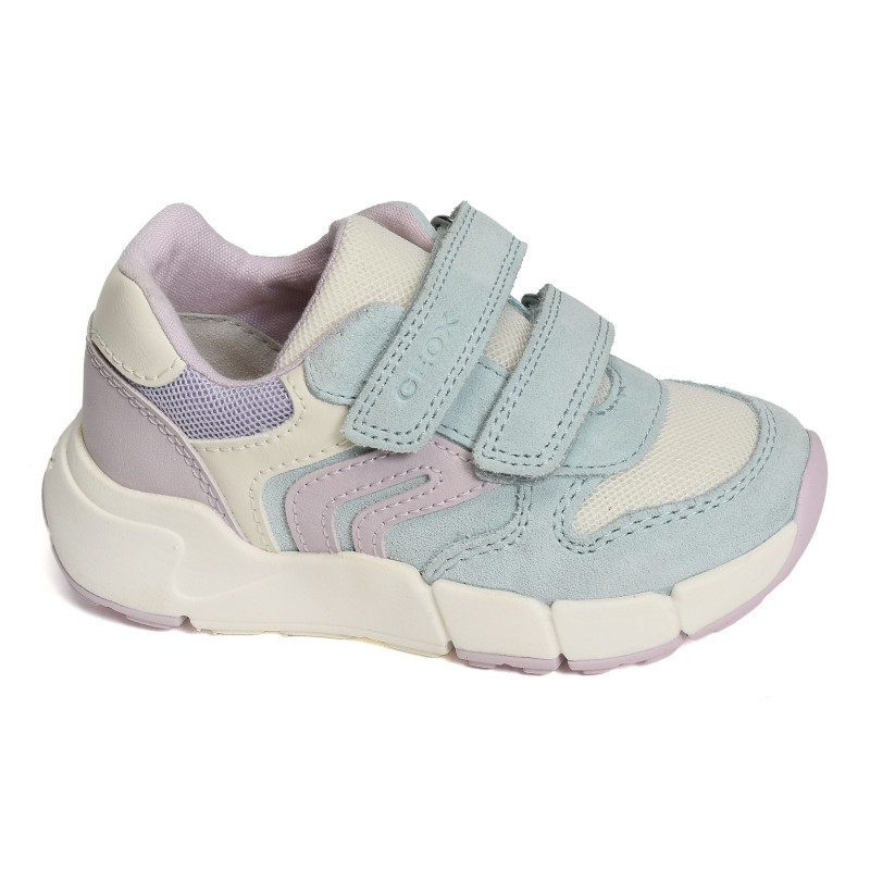 B FLEXYPER MINI GIRL A Multicolore, Baskets running Geox