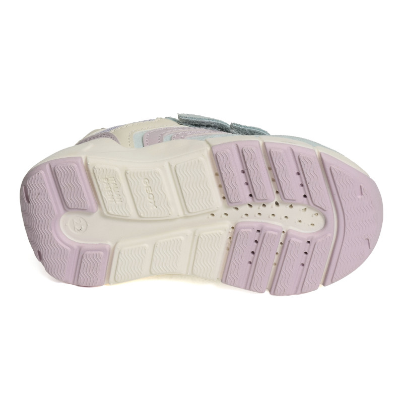 B FLEXYPER MINI GIRL A Multicolore, Baskets running Geox