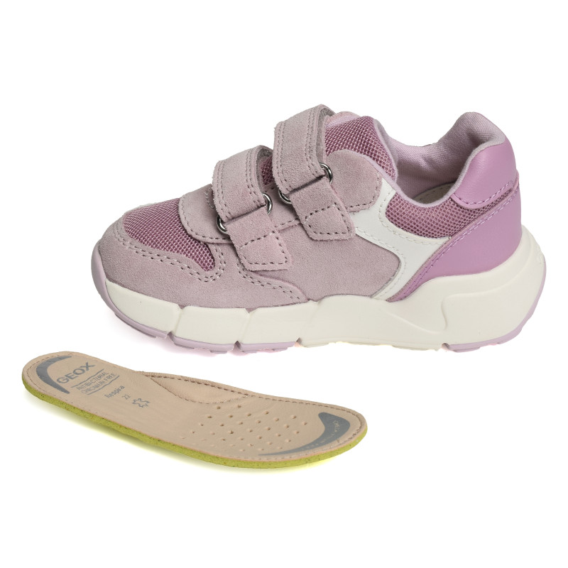 B FLEXYPER MINI GIRL A Rose, Baskets running Geox