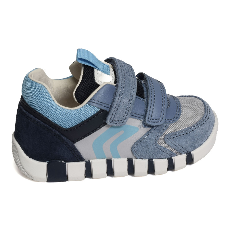 B IUPIDOO BD Bleu, Chaussures à Scratch Geox