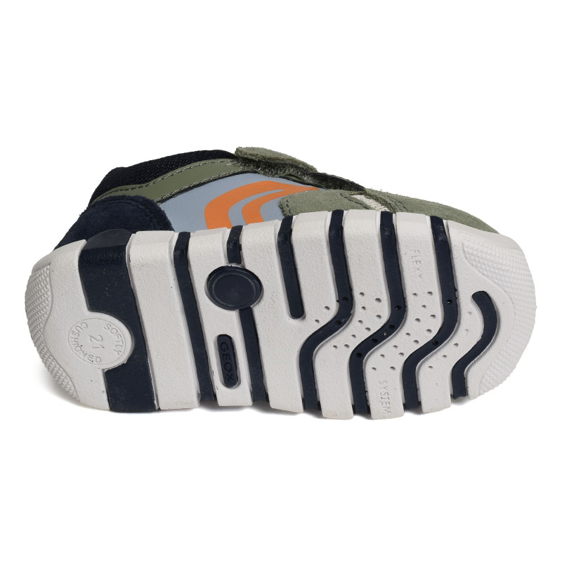 B IUPIDOO BD Olive, Chaussures à Scratch Geox