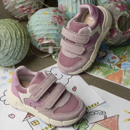 B FLEXYPER MINI GIRL A Rose, Baskets running Geox