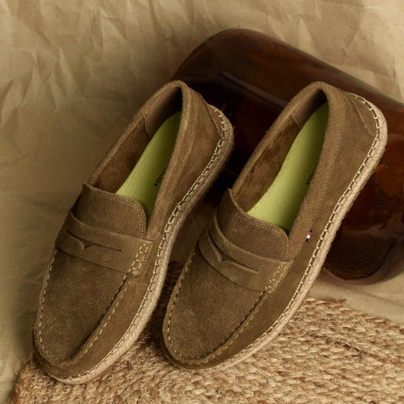 FLEXIBLE HILFIGER SDE ESPADRILLE 5794 Marron, Espadrilles Tommy Hilfiger