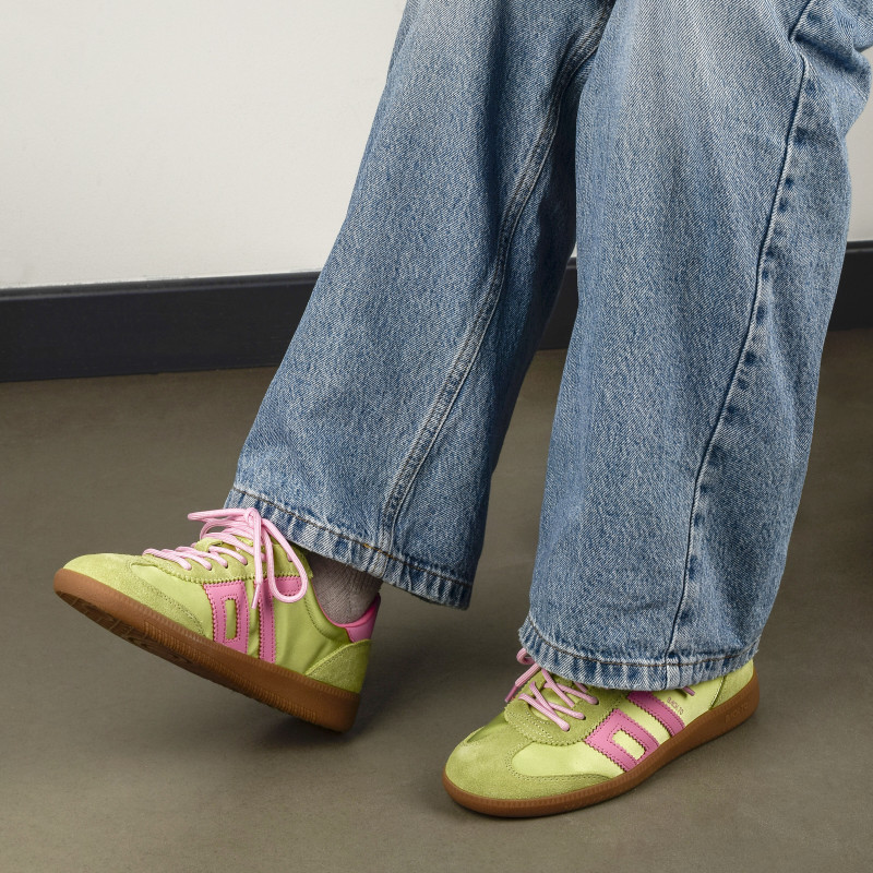 GHOST SATIN Vert Rose, Baskets Mode Back 70