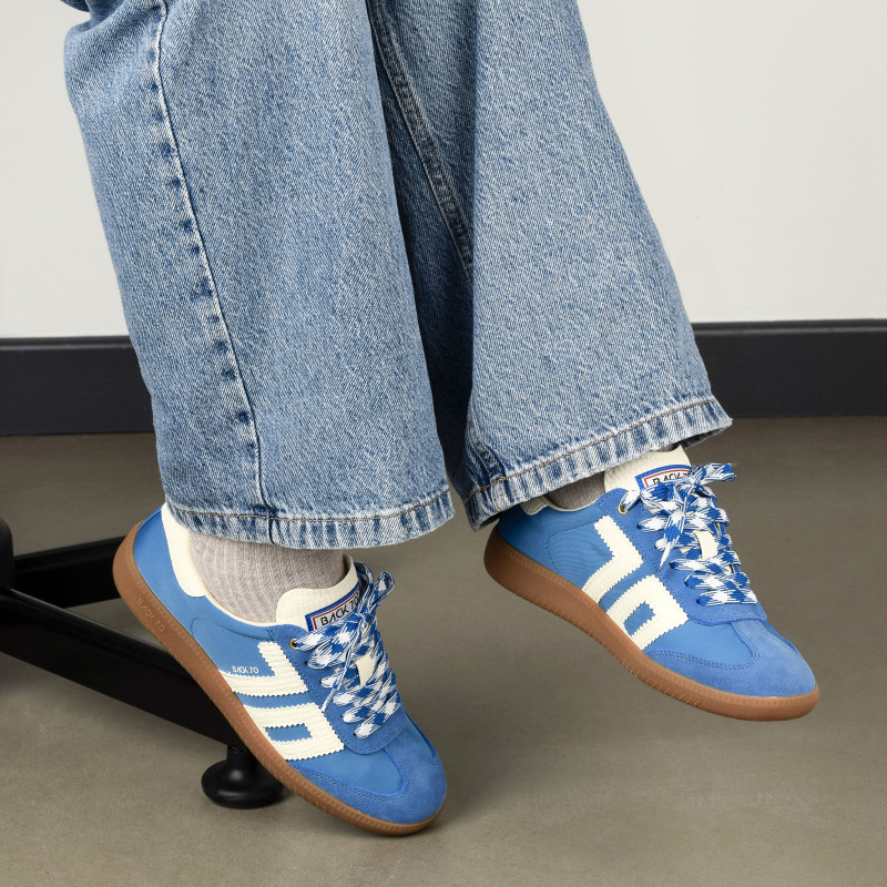 GHOST NYLON Bleu, Baskets Mode Back 70